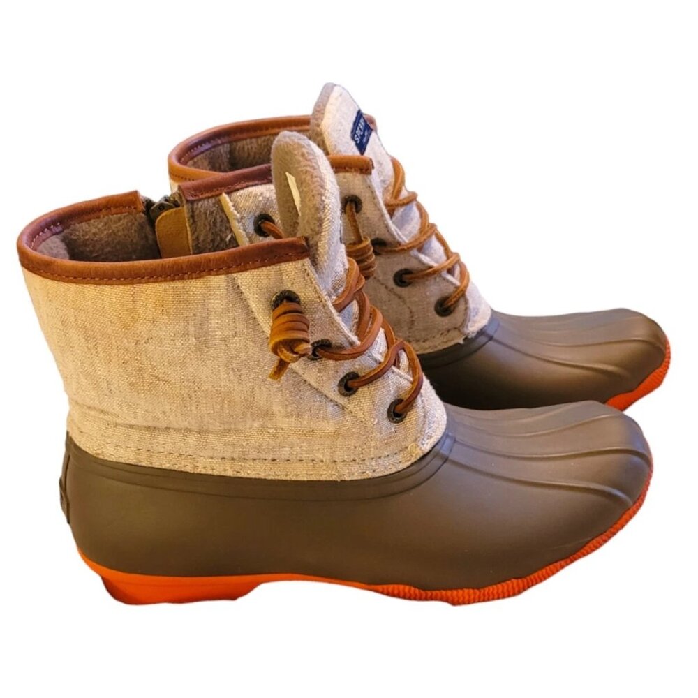 Sperry Duck Boots, Womens 7.5, Waterproof Rubber Boots